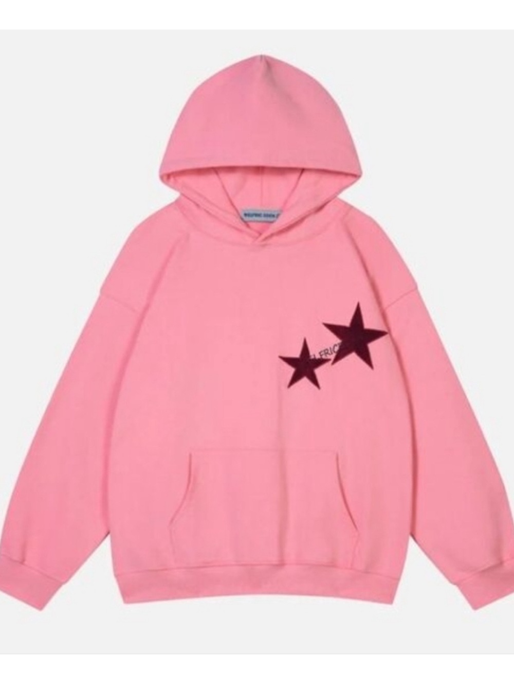 Aelfric Eden Star color contrast Graphic Hoodie Sweatshirt women’s small